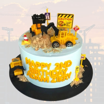 Builders & Construction Cake (Expedited)